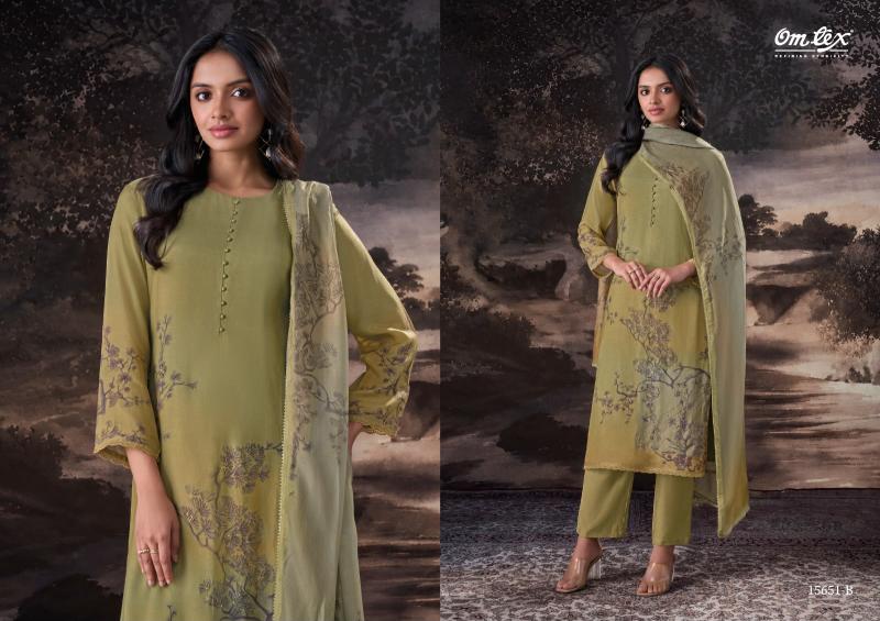 Omtex madisson unstitched dress material wholesale